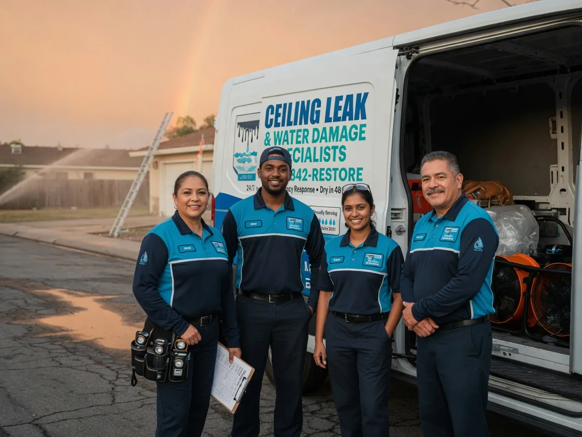 Ceiling Leak Cleanup company in Harrisburg, PA